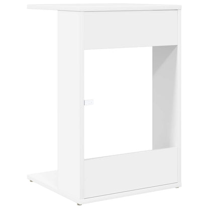 vidaXL Beistelltisch Weiß 40 x 38 x 62,5 cm Holzwerkstoff