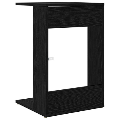 vidaXL Beistelltisch Schwarz Eichen-Optik 40 x 38 x 62,5 cm