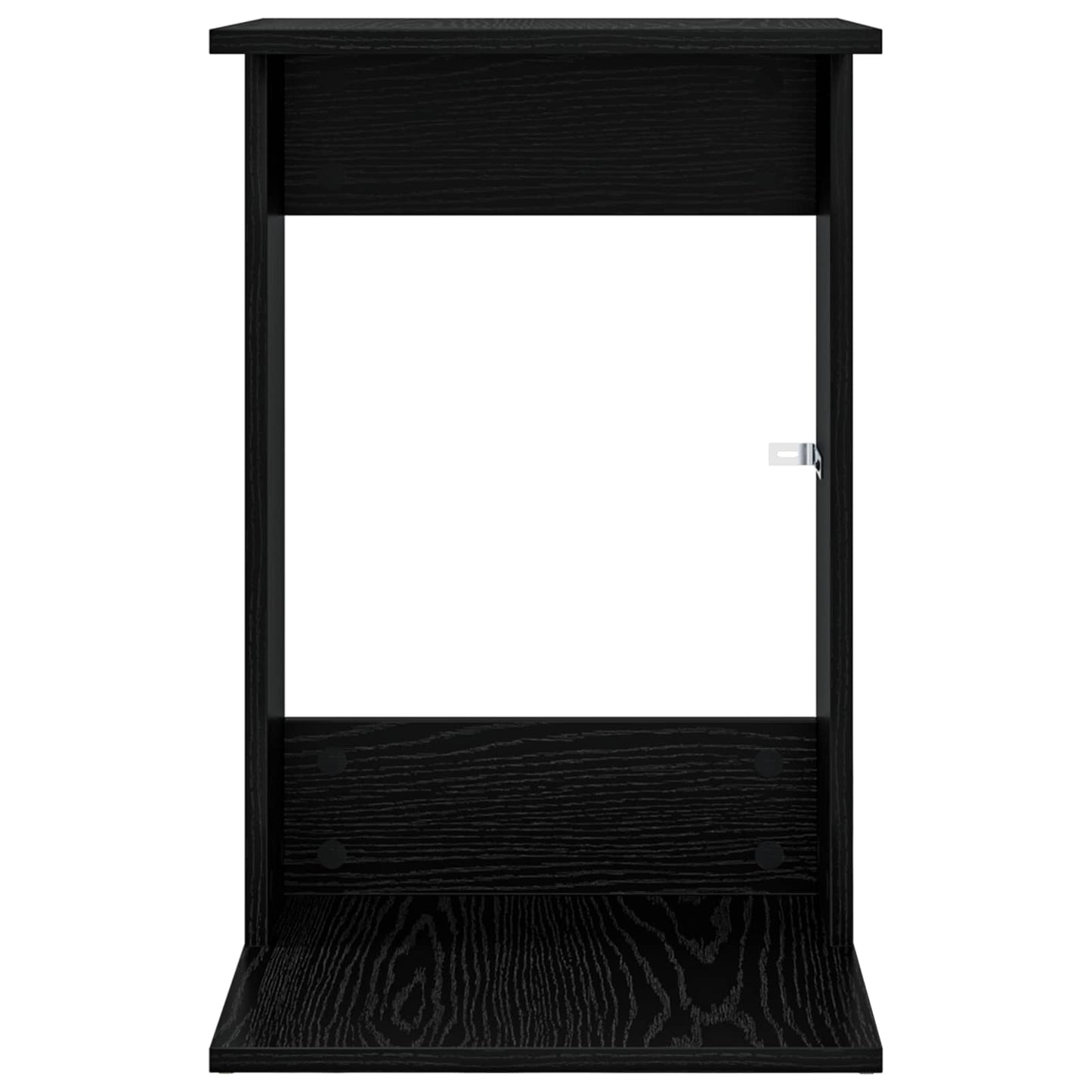 vidaXL Beistelltisch Schwarz Eichen-Optik 40 x 38 x 62,5 cm