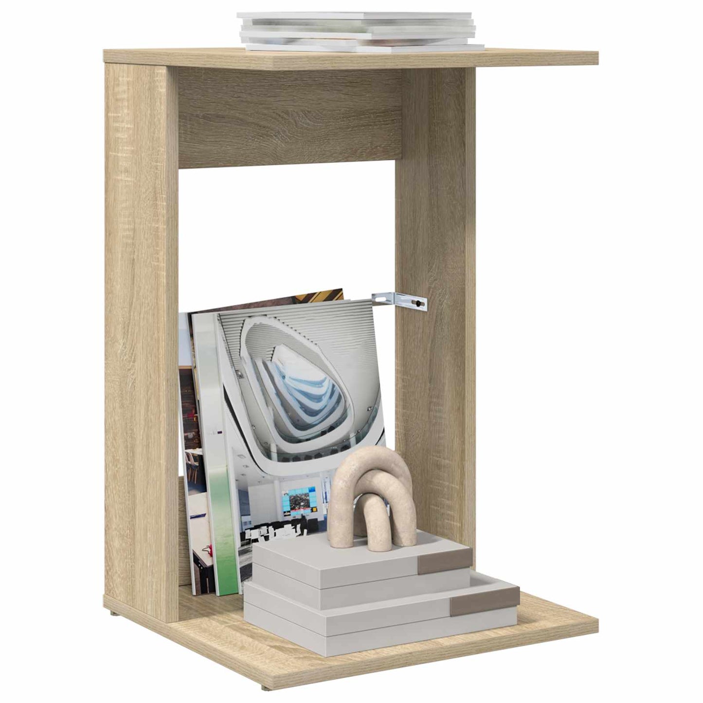 vidaXL Beistelltisch Sonoma-Eiche 40 x 38 x 62,5 cm Holzwerkstoff