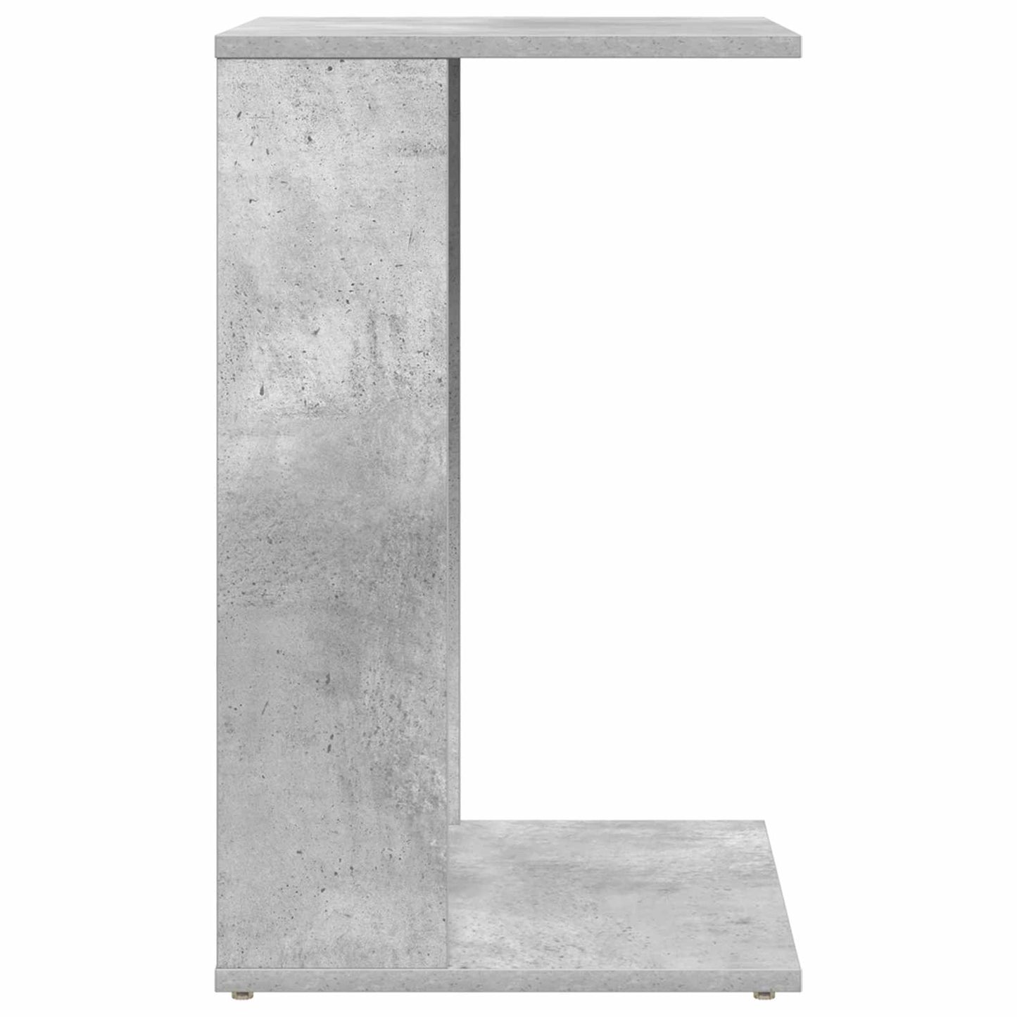 vidaXL Beistelltisch Beton Grau 40 x 38 x 62,5 cm Holzwerkstoff
