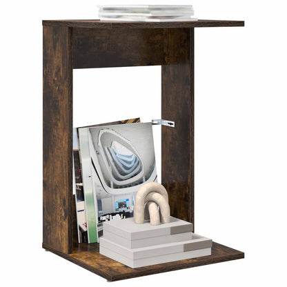 vidaXL Beistelltisch Geräucherte Eiche 40 x 38 x 62,5 cm Holzwerkstoff
