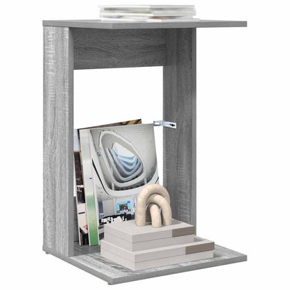 vidaXL Beistelltisch Graues Sonoma 40 x 38 x 62,5 cm Holzwerkstoff