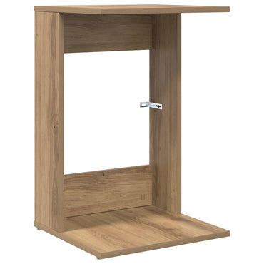 vidaXL Table d'appoint Chêne Artisan 40 x 38 x 62,5 cm Bois d'ingénierie