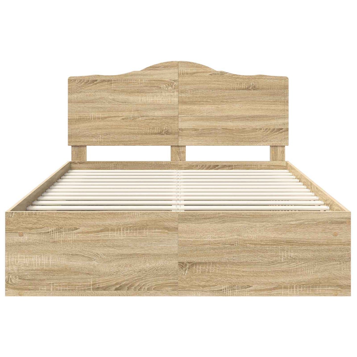 Bettrahmen Sonoma 140 x 200 cm Massives Kiefernholz