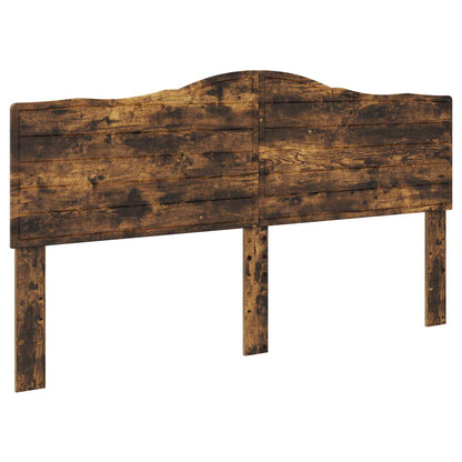 vidaXL Bettrahmen Geräucherte Eiche 180 x 200 cm Ingenieurs Holz