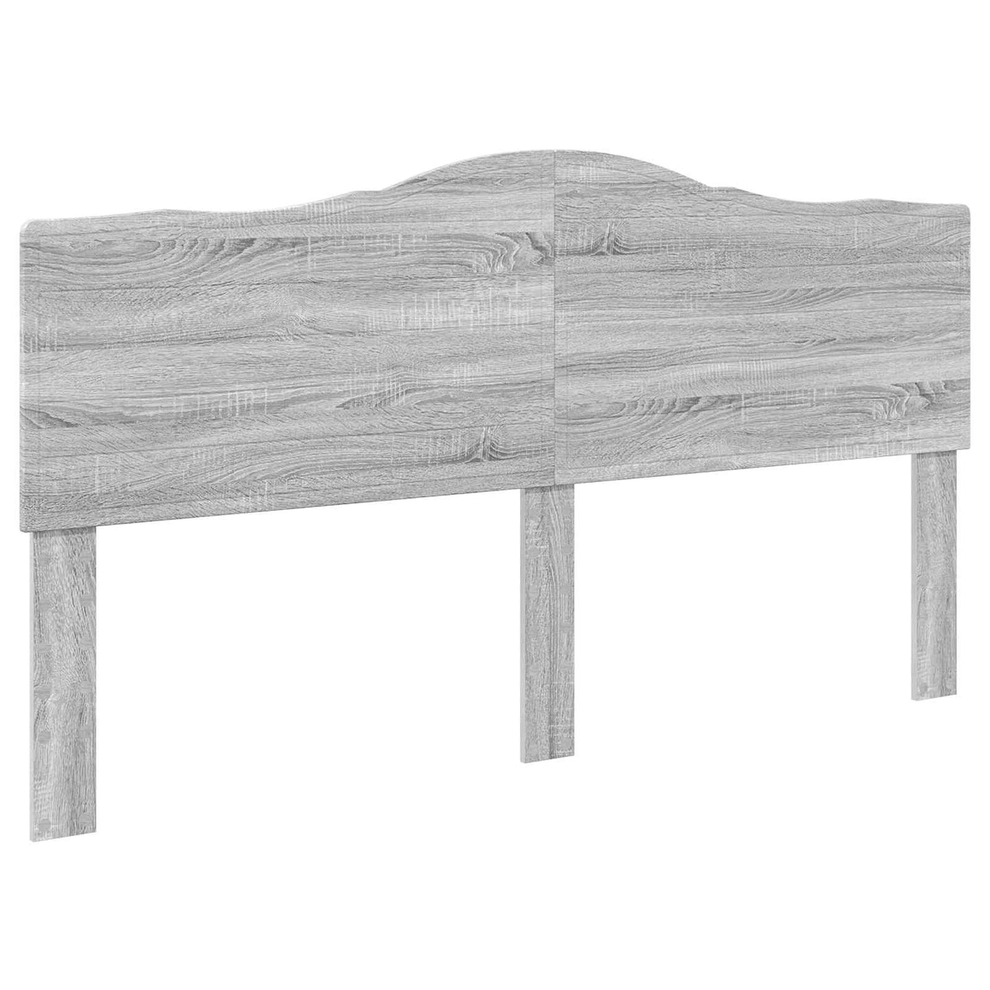 vidaXL Bettrahmen Graues Sonoma 180 x 200 cm Ingenieurs Holz