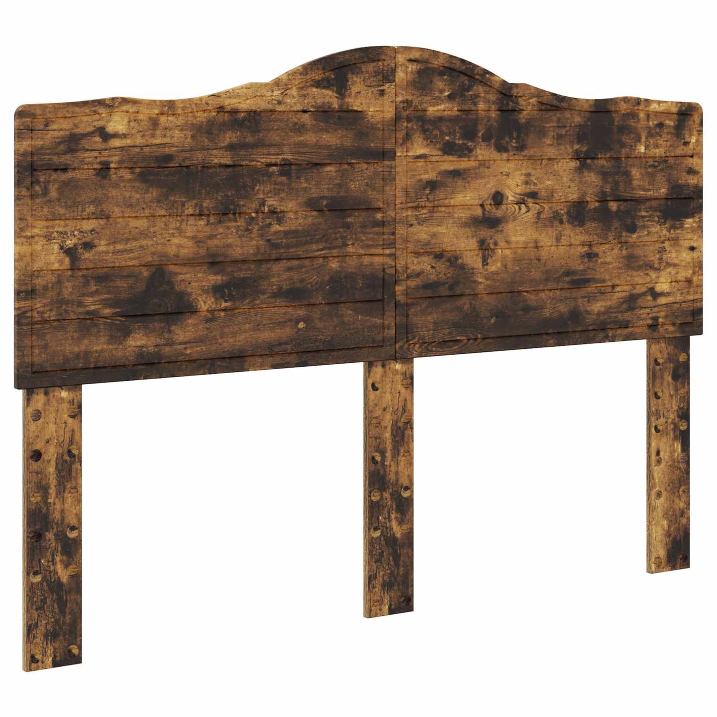 vidaXL Bettrahmen Geräucherte Eiche 160 x 200 cm Ingenieurs Holz