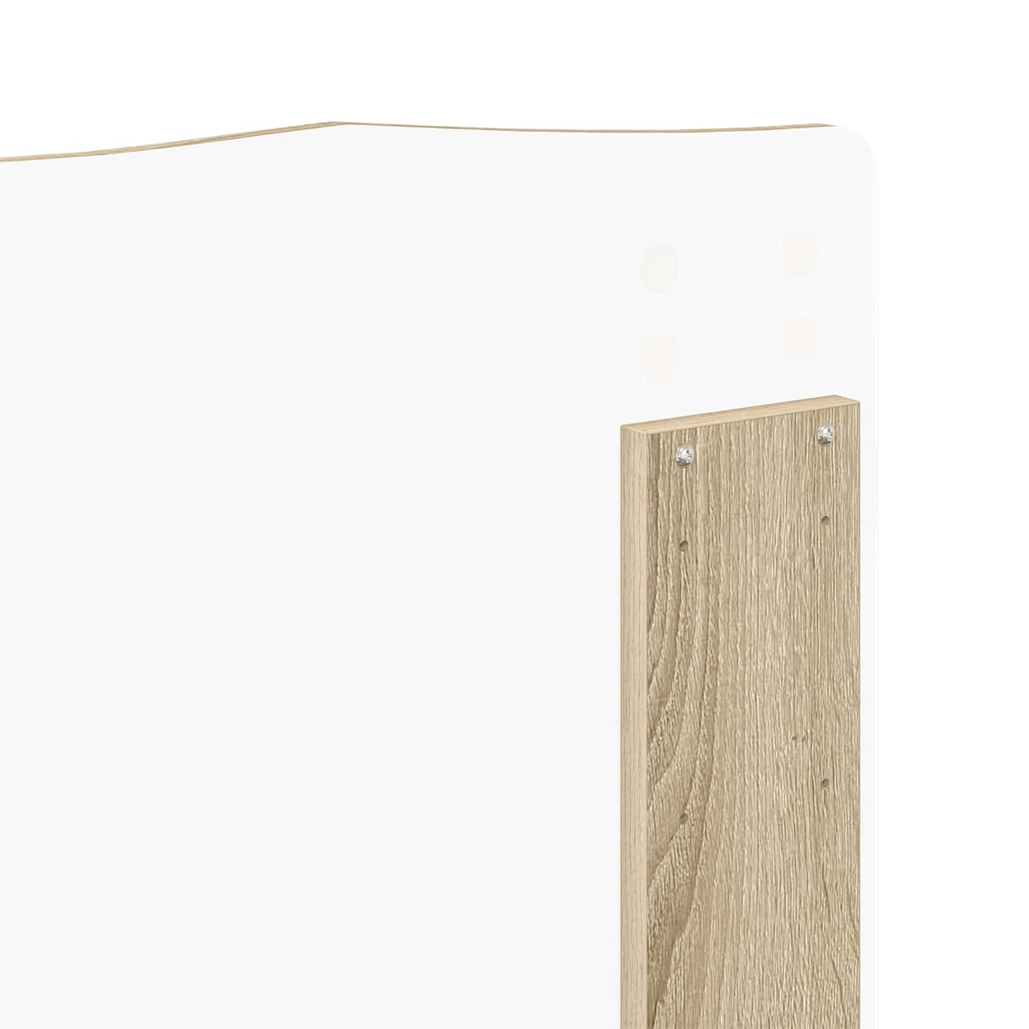 vidaXL Bettrahmen Sonoma-Eiche 150 x 200 cm Ingenieurs Holz