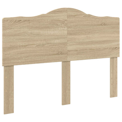 vidaXL Bettrahmen Sonoma-Eiche 150 x 200 cm Ingenieurs Holz