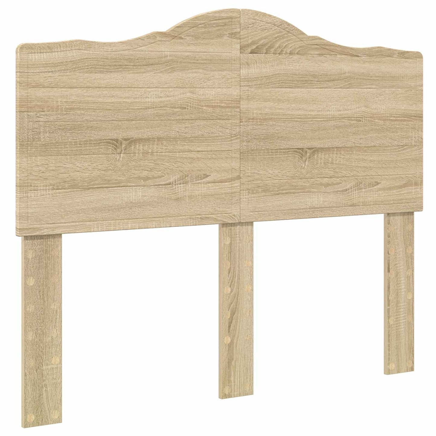 vidaXL Bettrahmen Sonoma-Eiche 120 x 190 cm Ingenieurs Holz