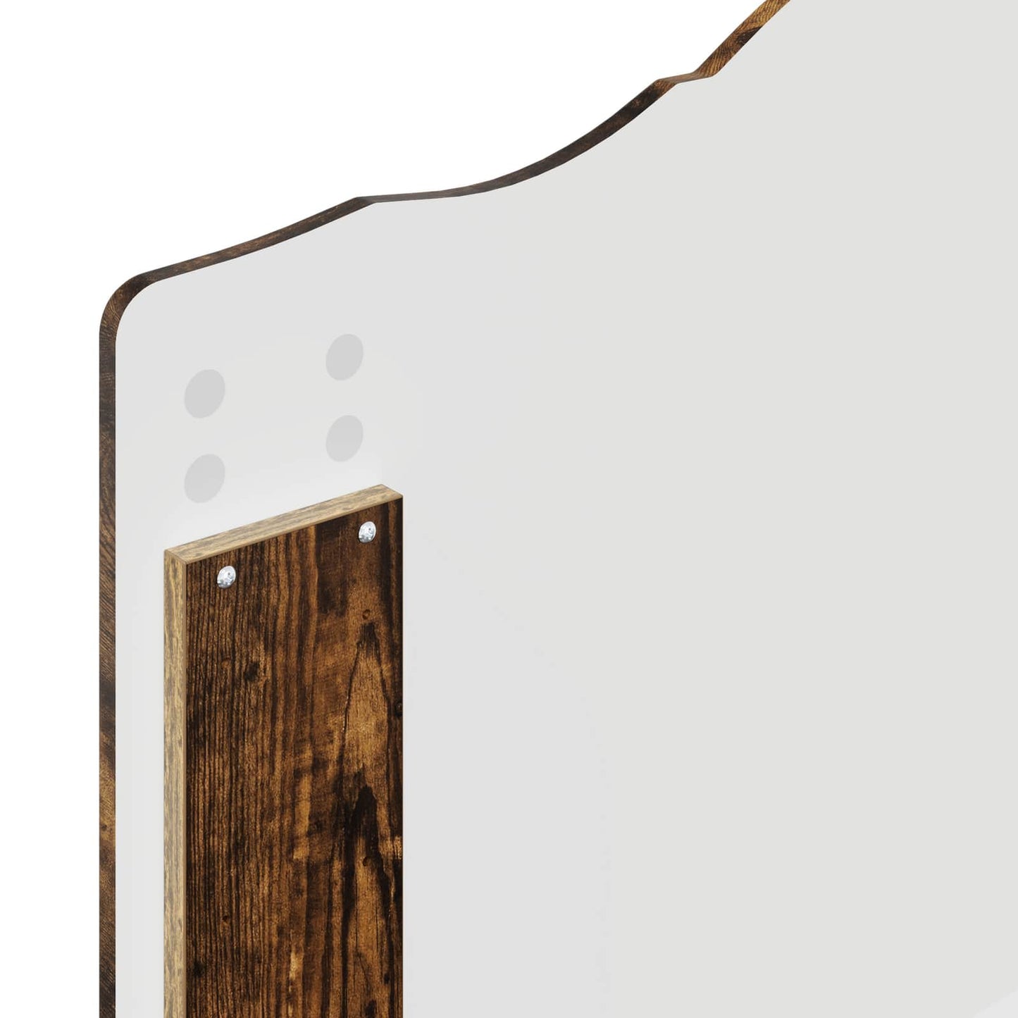 vidaXL Bettrahmen Geräucherte Eiche 98,5 x 200 cm Ingenieurs Holz
