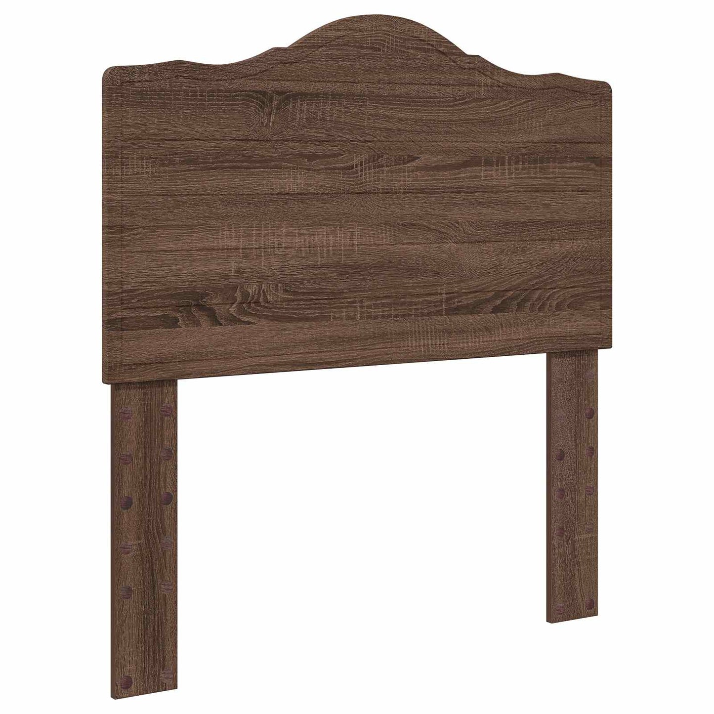 vidaXL Bettrahmen Braun Eichen-Optik 75 x 190 cm Ingenieurs Holz