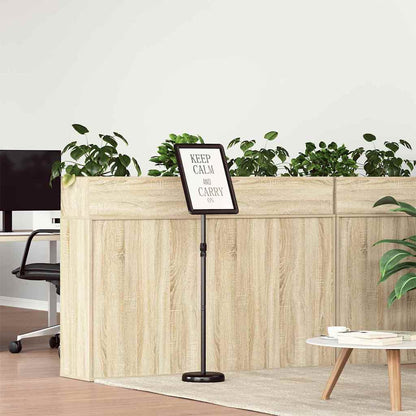 Messestände Schwarz 25 x 25 x 125 cm Aluminium