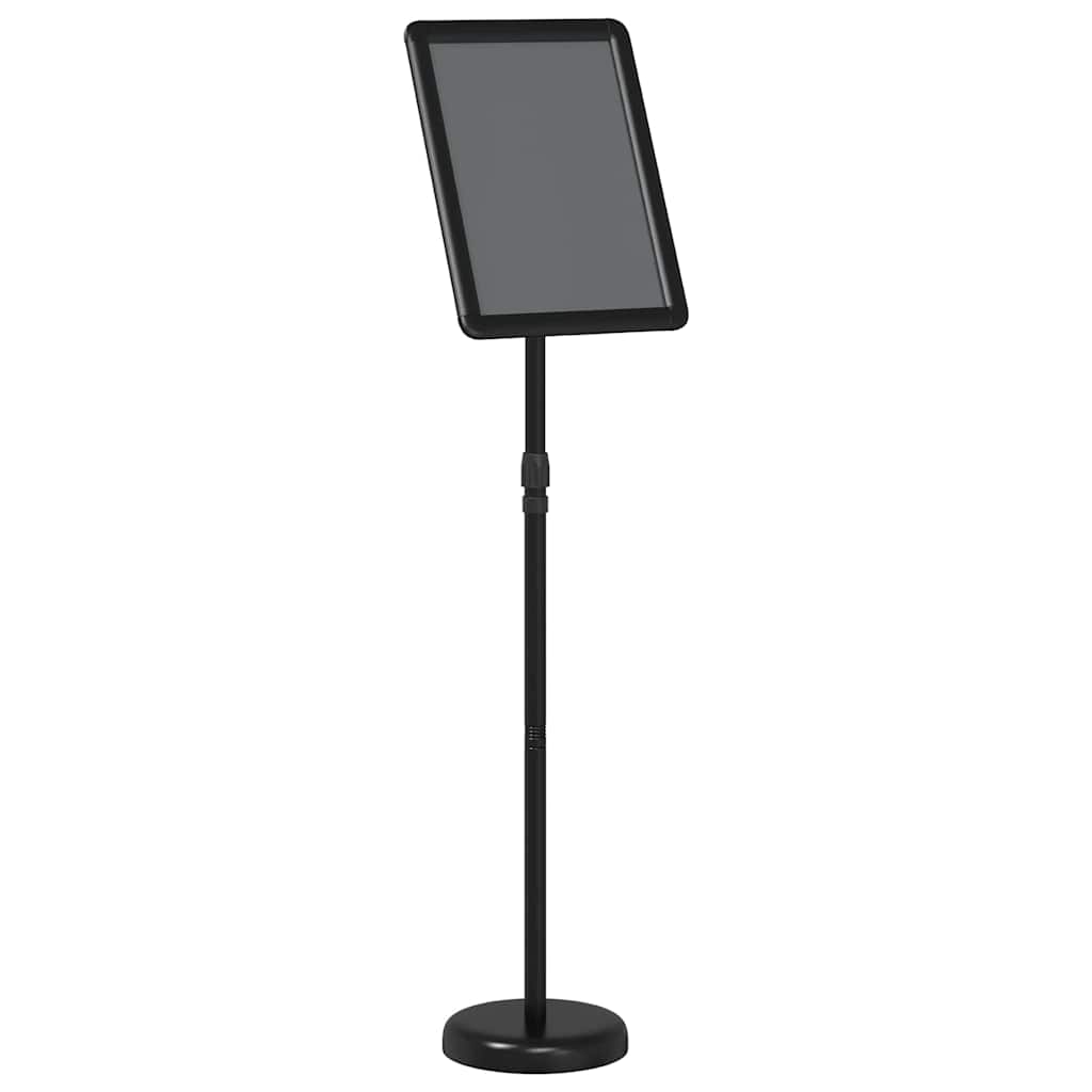 Messestände Schwarz 25 x 25 x 125 cm Aluminium