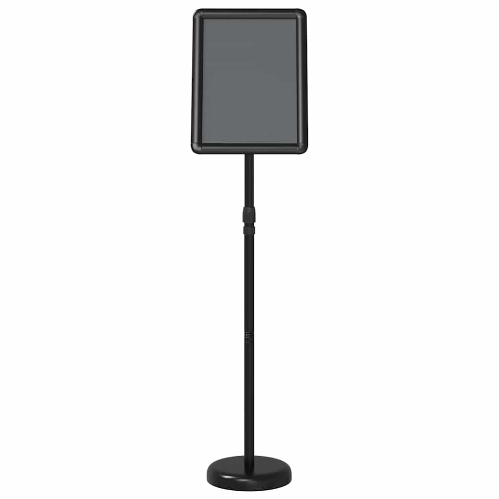 Messestände Schwarz 25 x 25 x 125 cm Aluminium