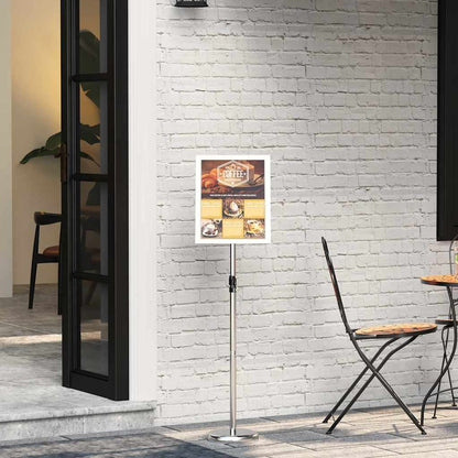 Messestände Silber 25 x 25 x 125 cm Aluminium