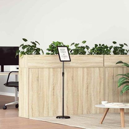 Messestände Schwarz 25 x 25 x 125 cm Aluminium