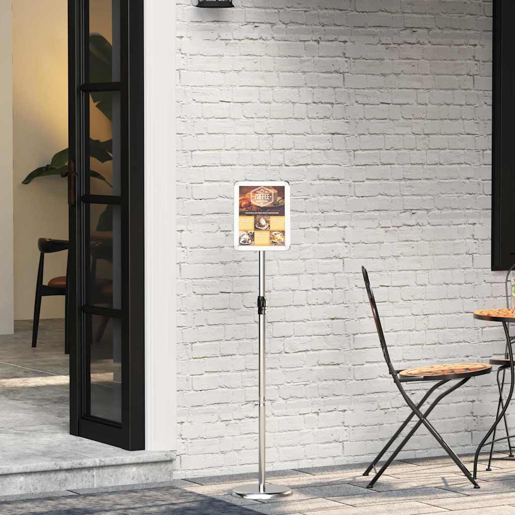 Messestände Silber 25 x 25 x 125 cm Aluminium