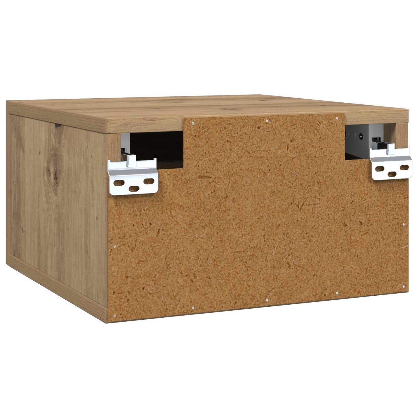 vidaXL Nachttisch Kunsthandwerk Eiche 35 x 35 x 20 cm Holzwerkstoff