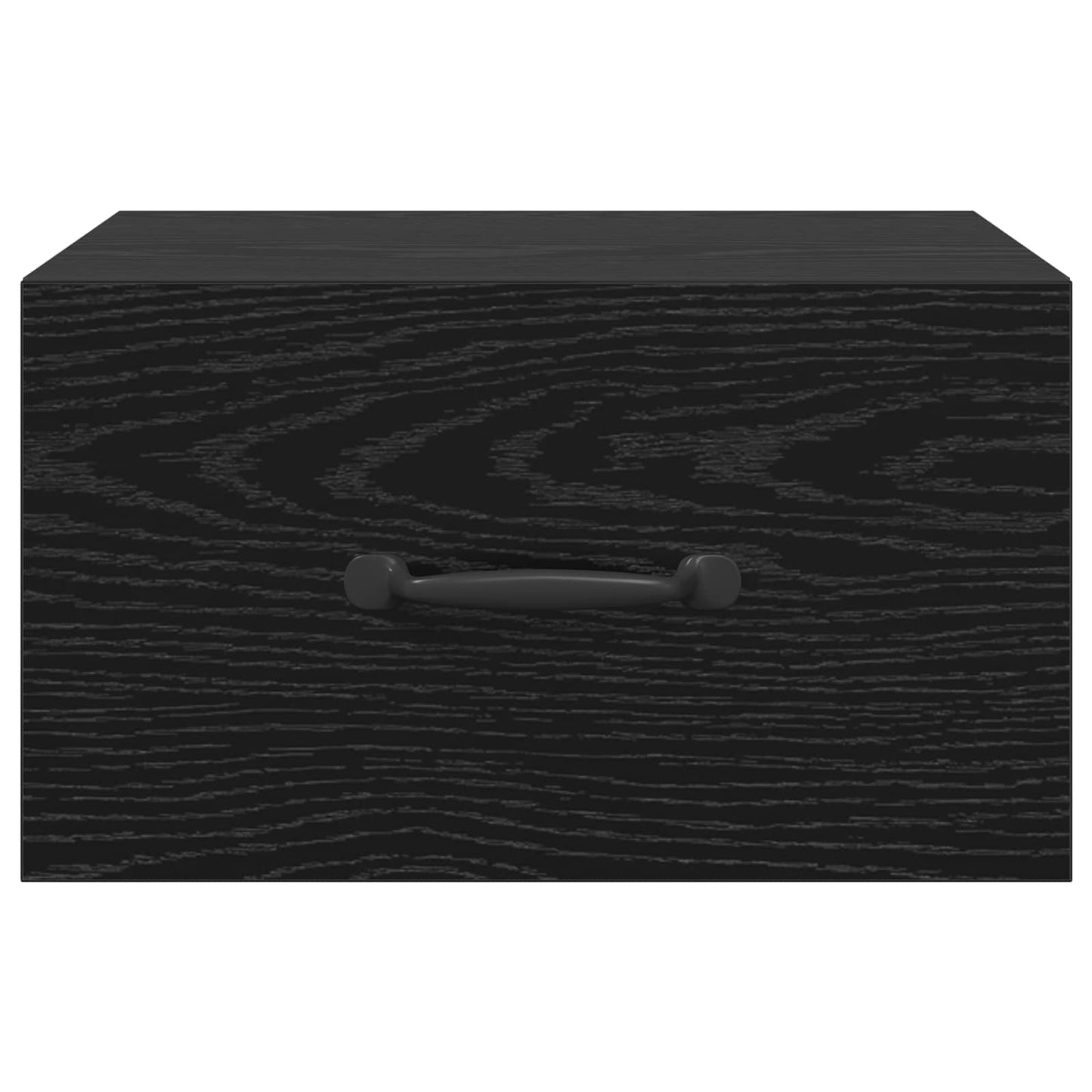 Nachttisch Schwarz Eichen-Optik 35 x 35 x 20 cm Holzwerkstoff