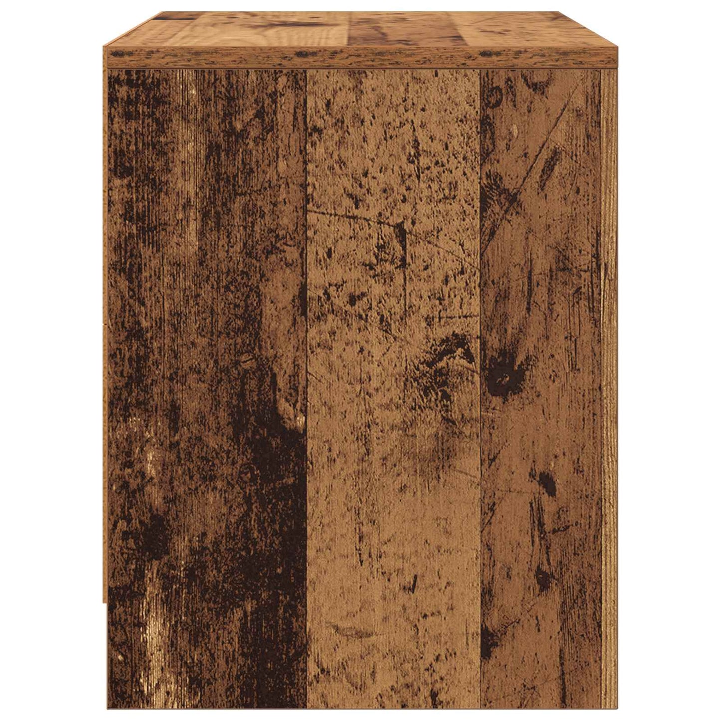 vidaXL Nachttisch Altholz 45 x 34 x 44,5 cm Holzwerkstoff