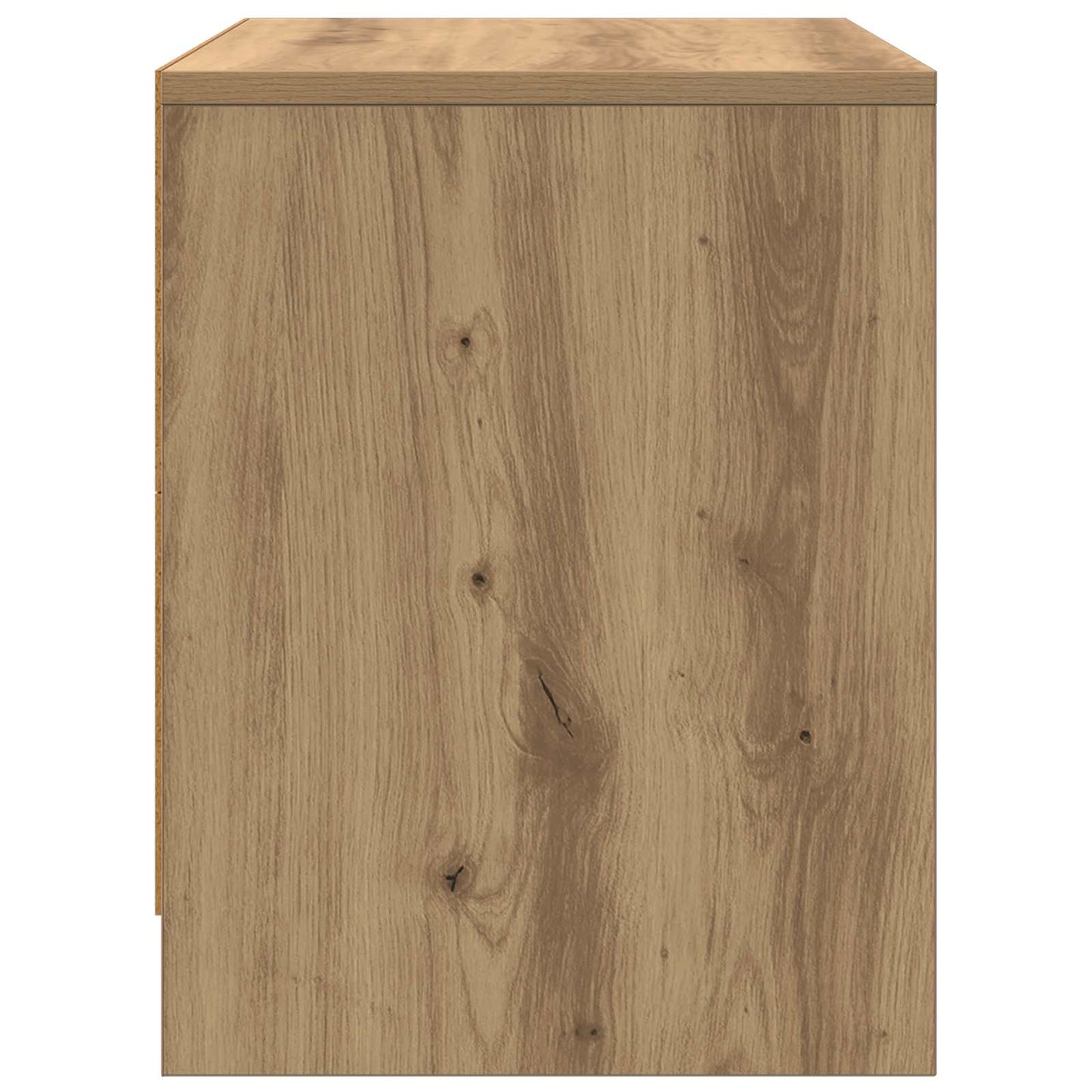 vidaXL Nachttisch Kunsthandwerk Eiche 45 x 34 x 44,5 cm Holzwerkstoff