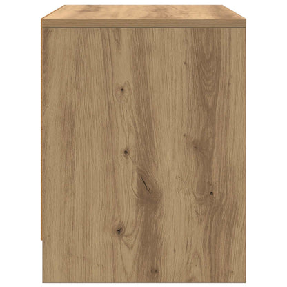 vidaXL Nachttisch Kunsthandwerk Eiche 45 x 34 x 44,5 cm Holzwerkstoff