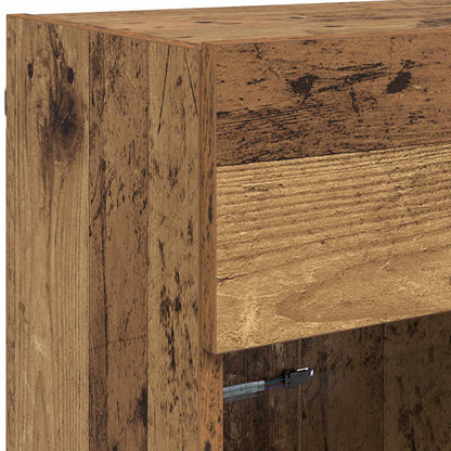 vidaXL TV-Wandschrank Altholz 98,5 x 30 x 60,5 cm Holzwerkstoff