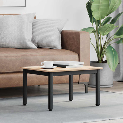 vidaXL Couchtisch Natur 60 x 50 x 36 cm Massives Kiefernholz