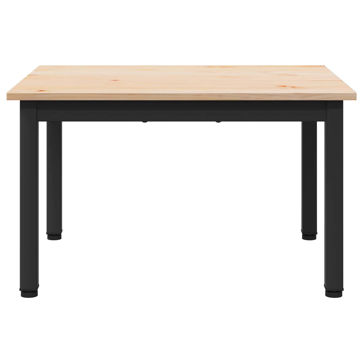 vidaXL Couchtisch Natur 60 x 50 x 36 cm Massives Kiefernholz
