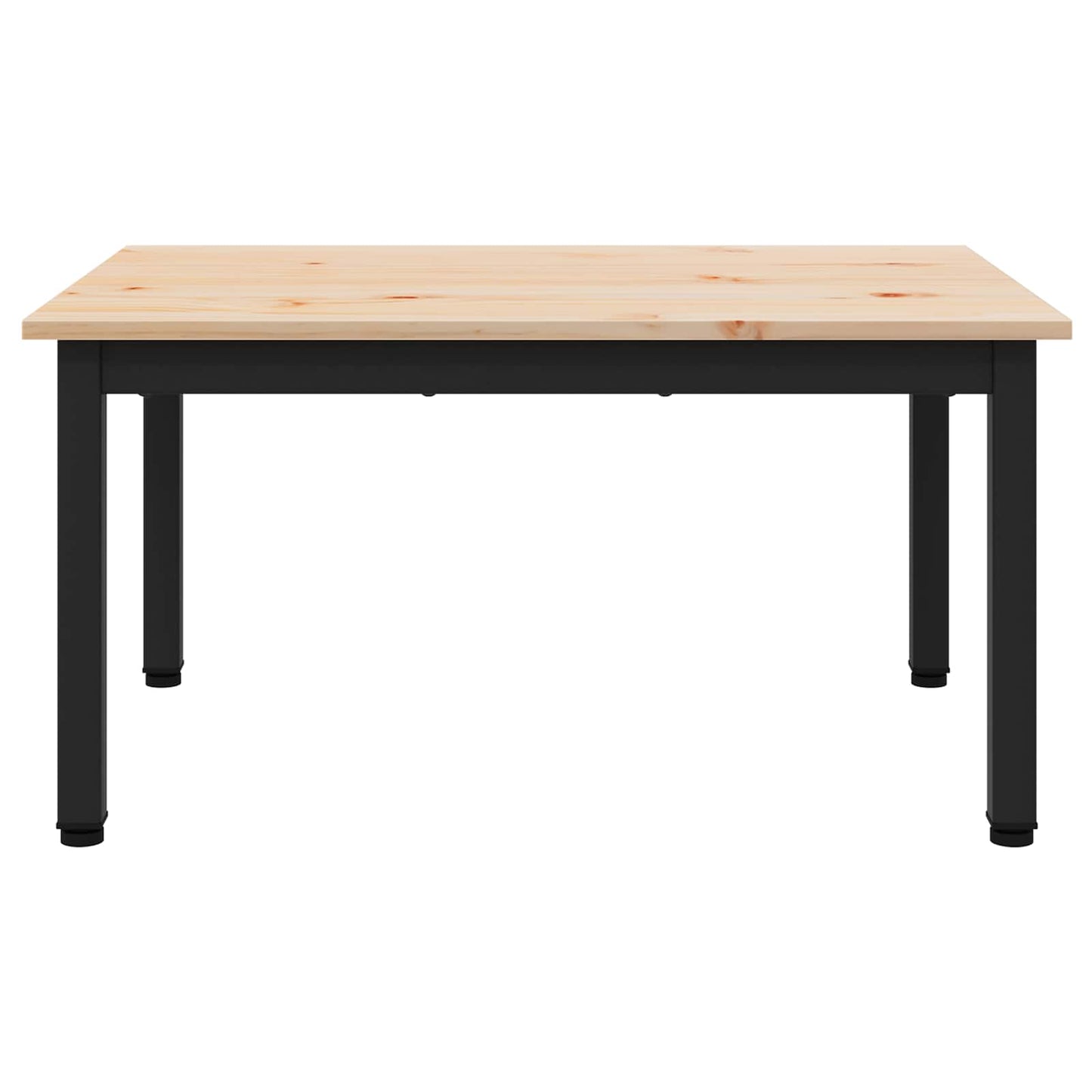 vidaXL Couchtisch Natur 60 x 50 x 36 cm Massives Kiefernholz