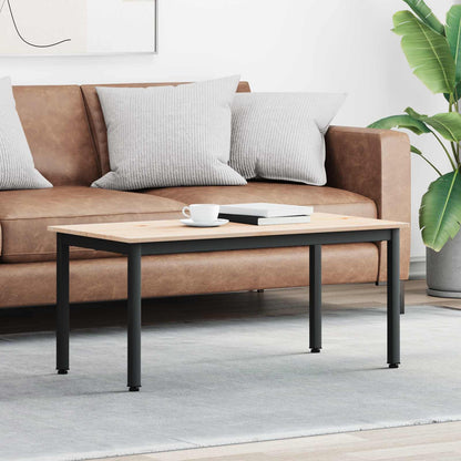 vidaXL Couchtisch Natur 100 x 50 x 45 cm Massives Kiefernholz