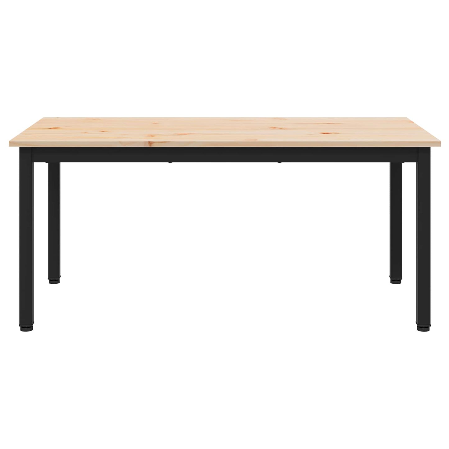 vidaXL Couchtisch Natur 100 x 50 x 45 cm Massives Kiefernholz