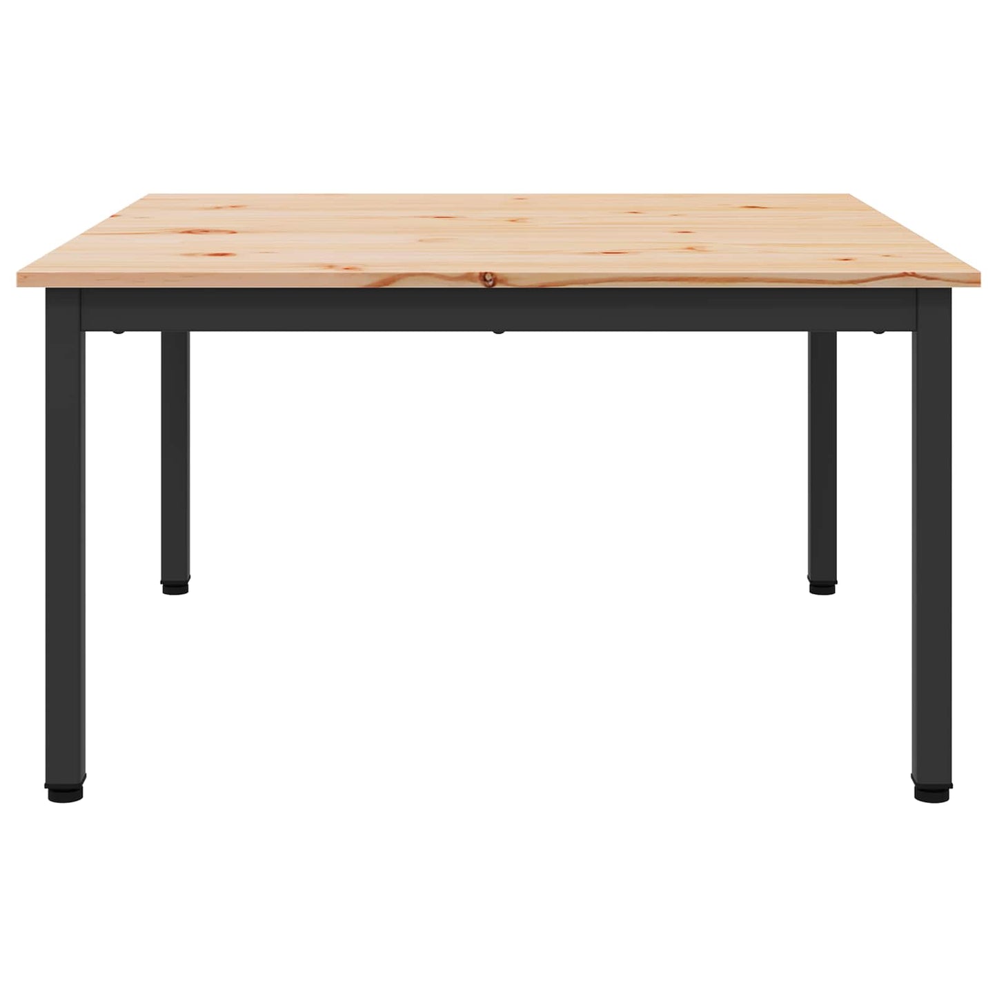 Couchtisch Natur 80 x 80 x 45 cm Massives Kiefernholz