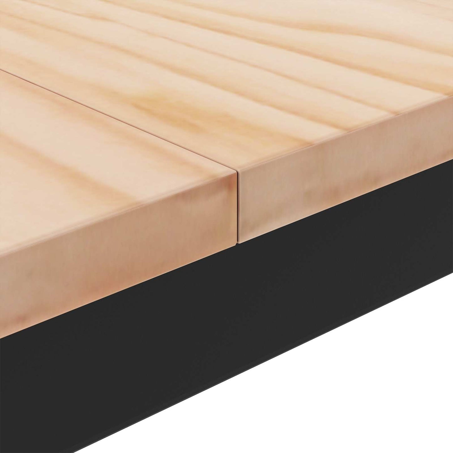 Couchtisch Natur 100 x 100 x 45 cm Massives Kiefernholz