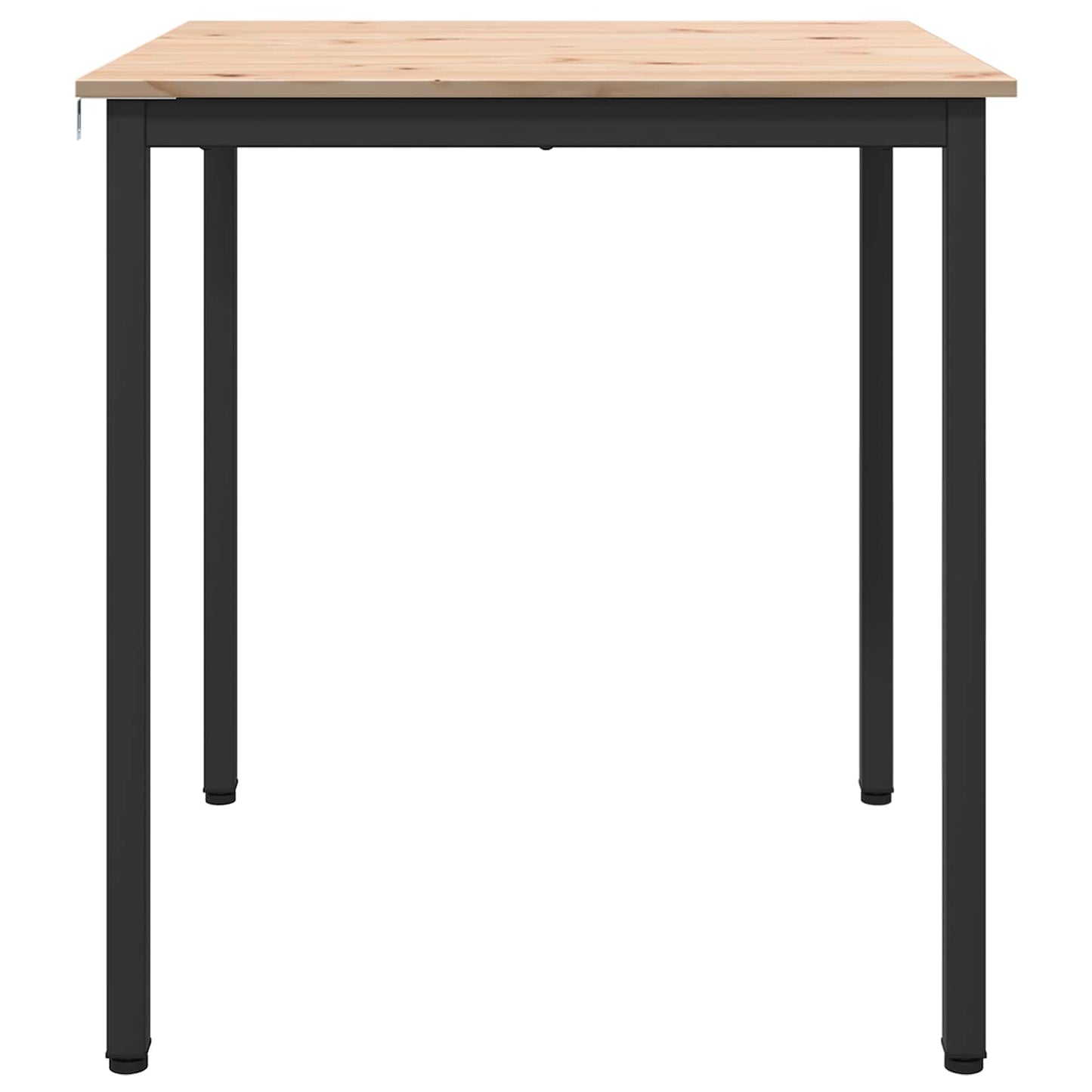 Esstisch Natur 70 x 70 x 75 cm Massives Kiefernholz