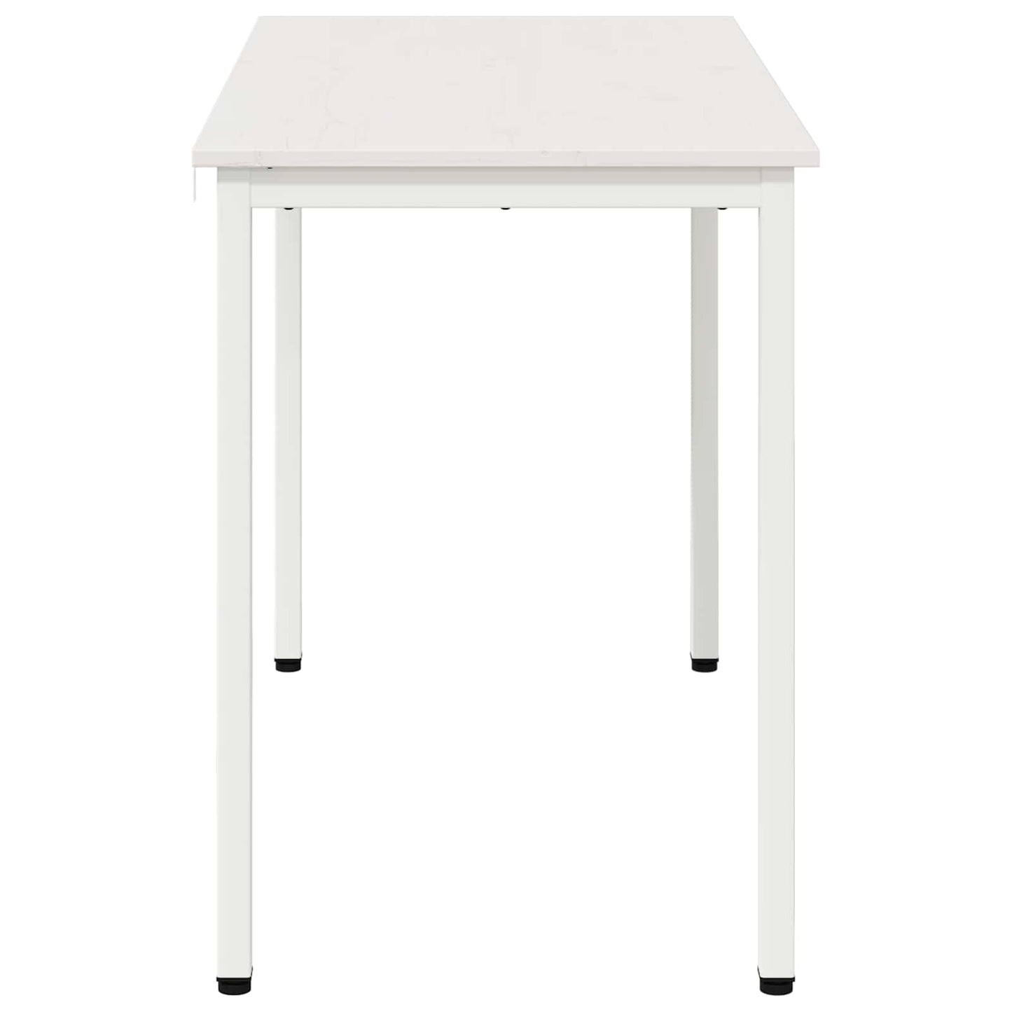 Esstisch Weiß 110 x 55 x 75 cm Massives Kiefernholz