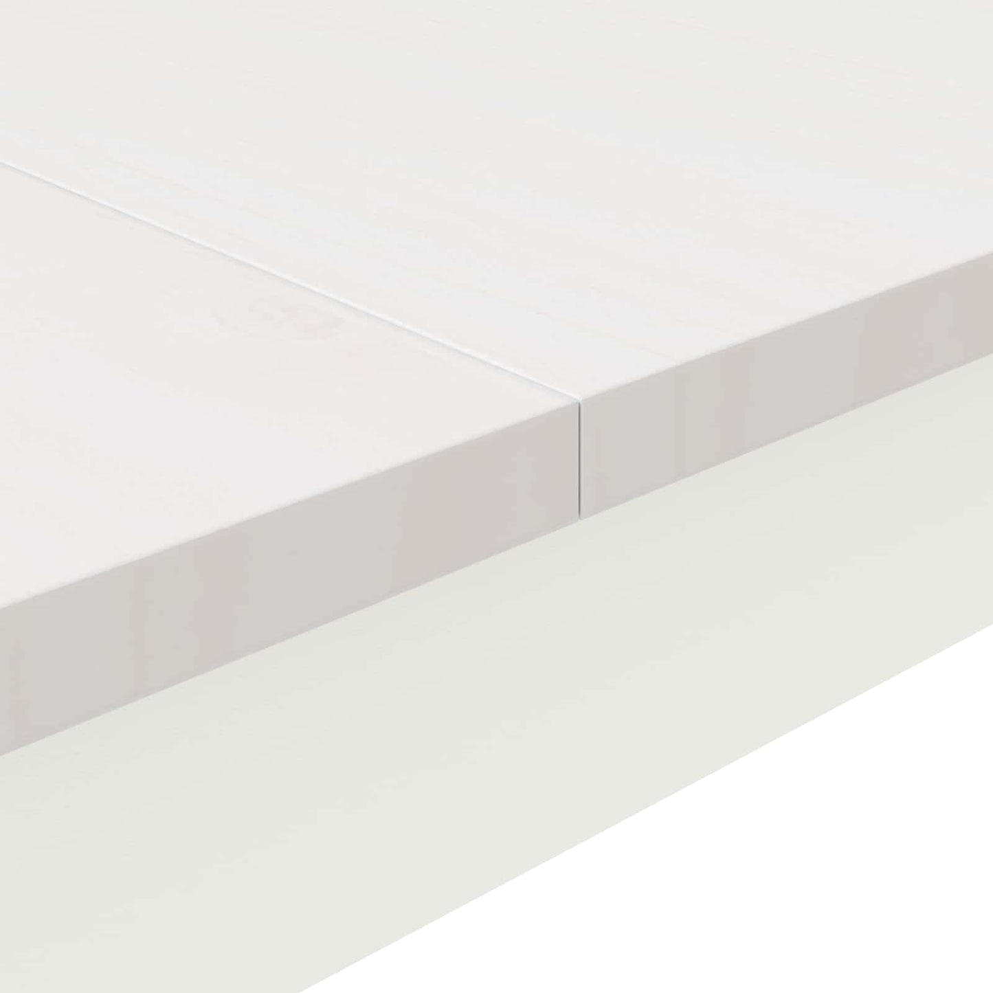 Esstisch Weiß 110 x 110 x 75 cm Massives Kiefernholz