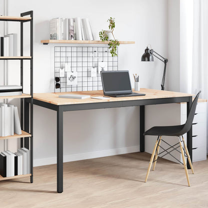 Esstisch Natur 150 x 90 x 75 cm Massives Kiefernholz