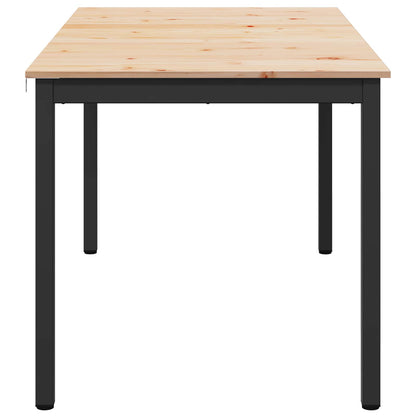 Esstisch Natur 180 x 90 x 75 cm Massives Kiefernholz