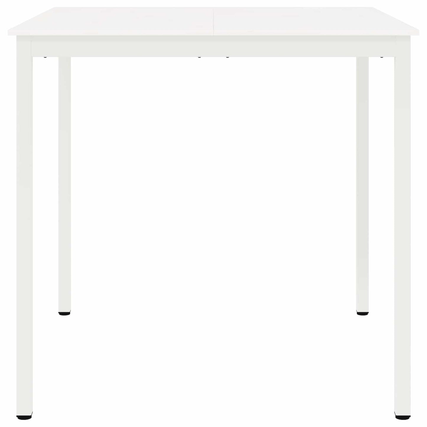 Bartisch Weiß 110 x 110 x 105 cm Massives Kiefernholz