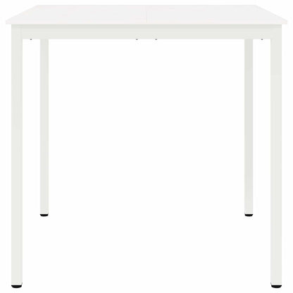 Bartisch Weiß 110 x 110 x 105 cm Massives Kiefernholz