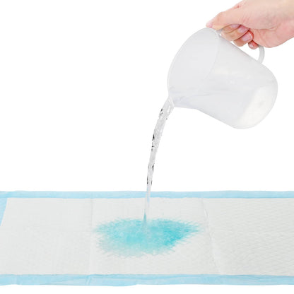 Vliesstoff Haustier Trainingspad 50 pcs Blau und Weiß