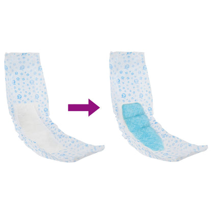 Einweg-Hundewindel für Rüden 50 pcs Weiß S