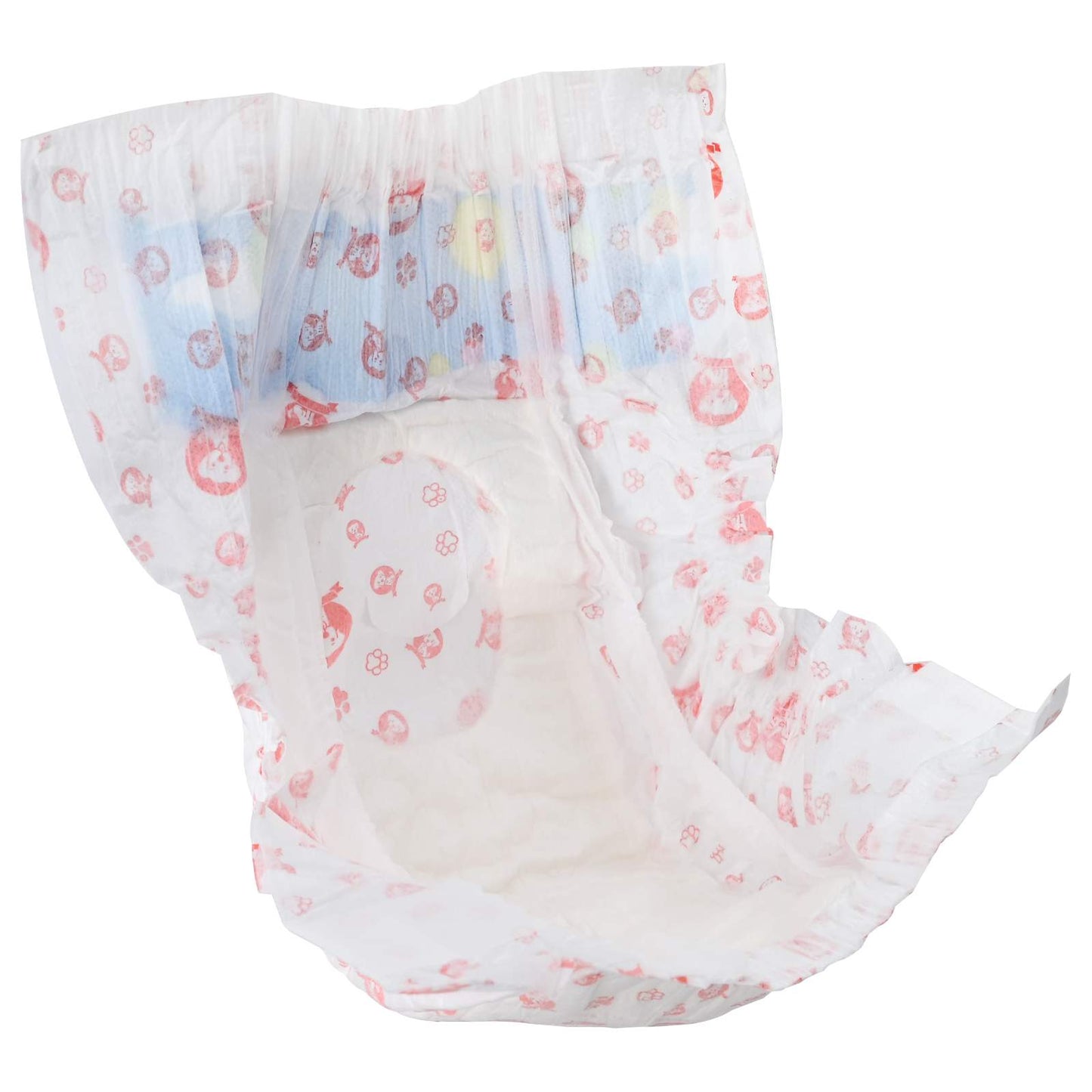 Wegwerf Hundewindeln für Hündinnen 30 Stück Weiß Größe XS