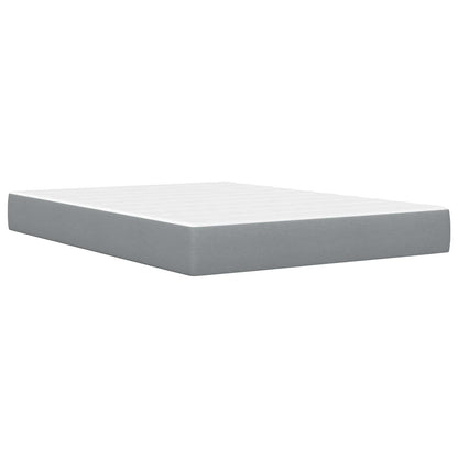 Bettrahmen Hellgrau 120 x 200 cm Polyester