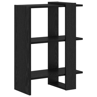 vidaXL Bücherregal Schwarz Eichen-Optik 52 x 25 x 71,5 cm