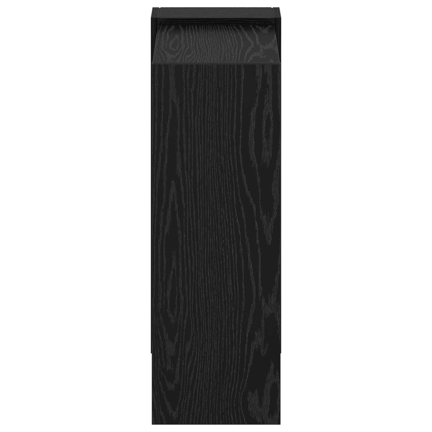vidaXL Bücherregal Schwarz Eichen-Optik 52 x 25 x 71,5 cm