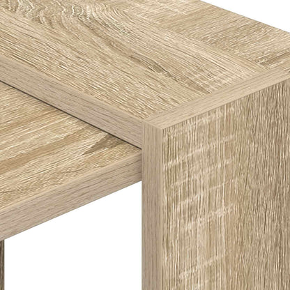 vidaXL Bücherregal Sonoma-Eiche 52 x 25 x 71,5 cm Holzwerkstoff